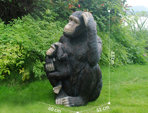 Fiberglass Gorilla Statue Garden Sculpture Wholesale