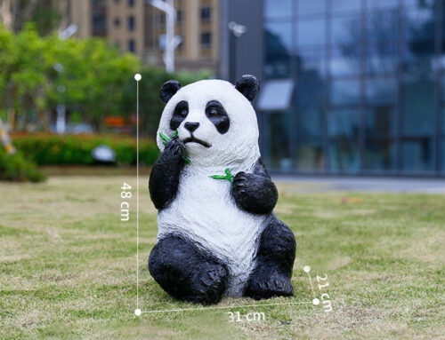 Panda Lawn Ornament Animal Sculpture & Statue Wholesale