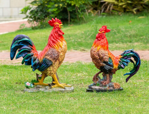 Rooster Sculpture Garden Chicken Statue Wholesale