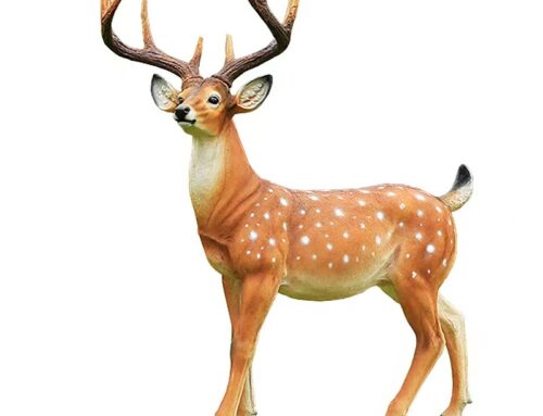 Stag Statue Outdoor Animal Sculpture