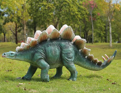 Large Dinosaur Yard Statue