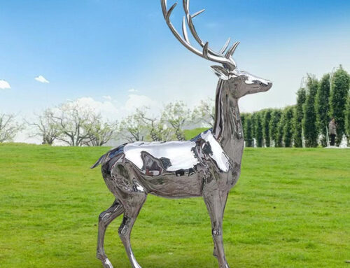 Metal Deer Yard Art