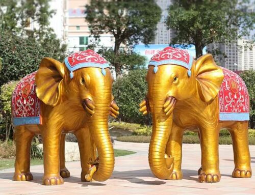 Large Elephant Statue For Outdoor Display