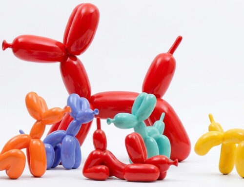 Custom Balloon Dog Sculptures Large Resin Garden Art