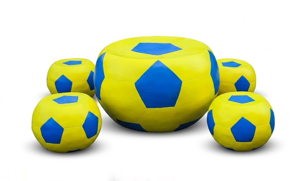 Soccer Ball Garden Furniture Sports-Themed Seating