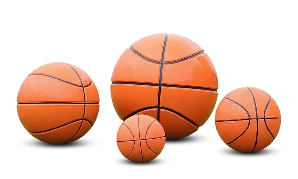 Giant Basketball Statues for Parks and Sports Complexes