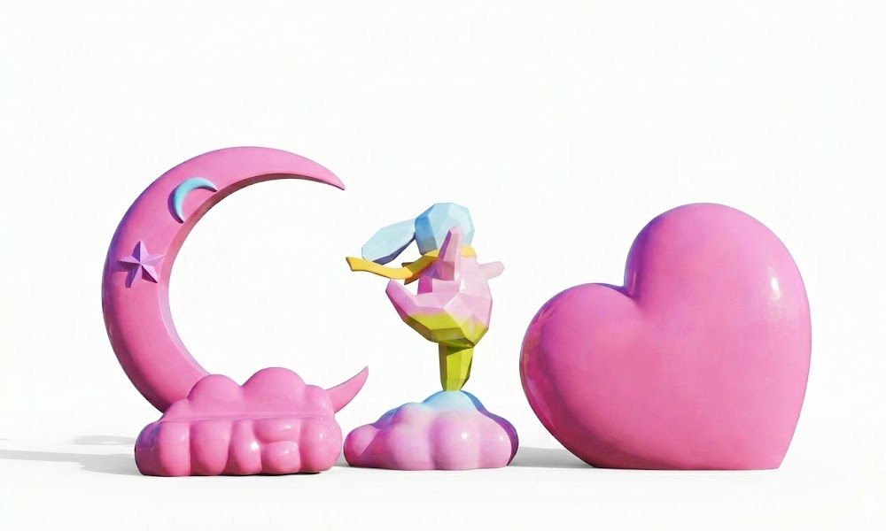 Giant Interactive Photo-Op Statues Landscape Sculptures