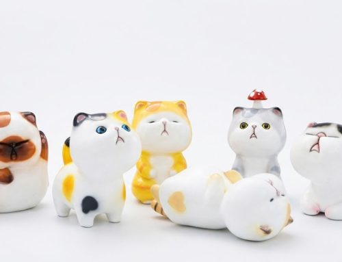Fiberglass Giant Cat Sculptures Commercial Landscape Design